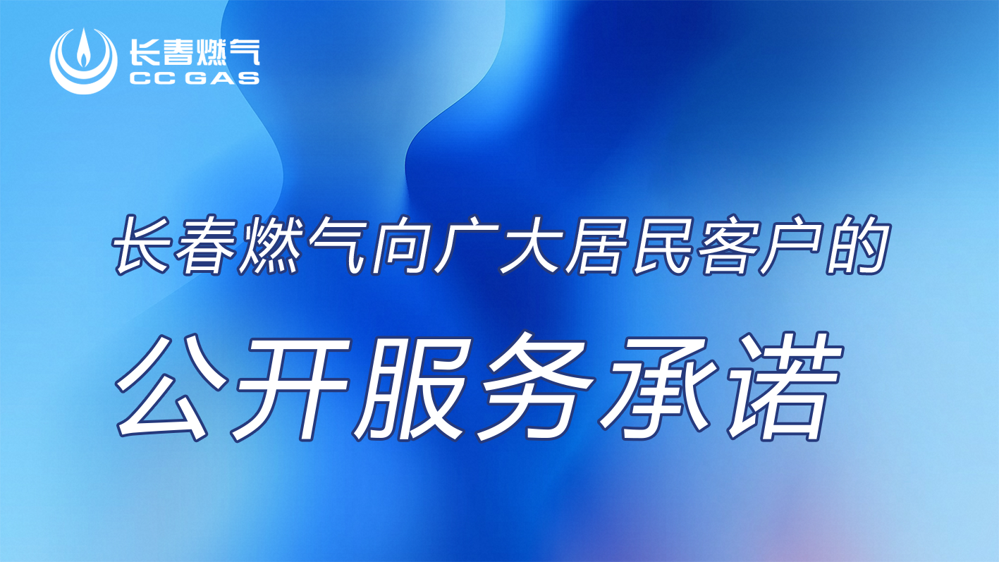 長(zhǎng)春燃?xì)夤煞萦邢薰鞠蚓用窨蛻舻墓_服務(wù)承諾